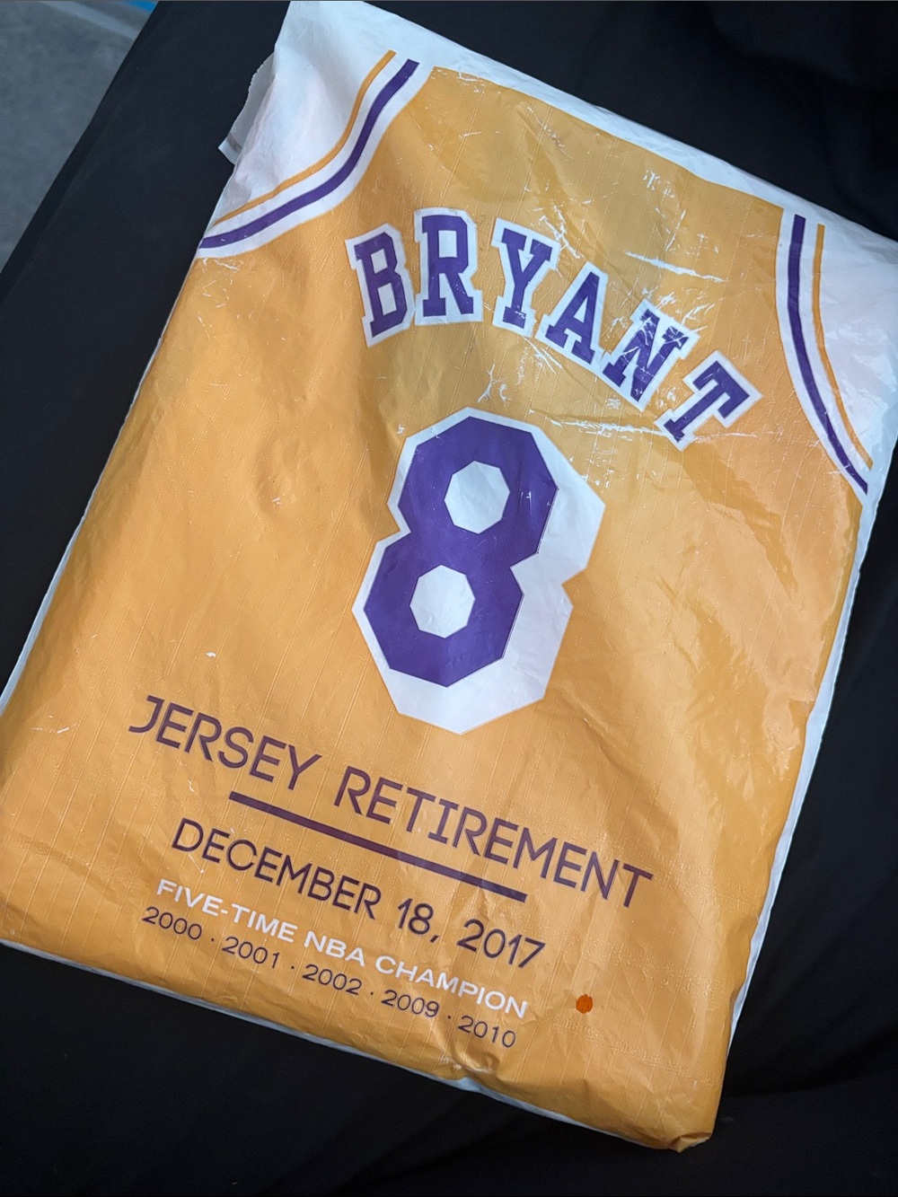 KOBE BRYANT #8 JERSEY RETIREMENT